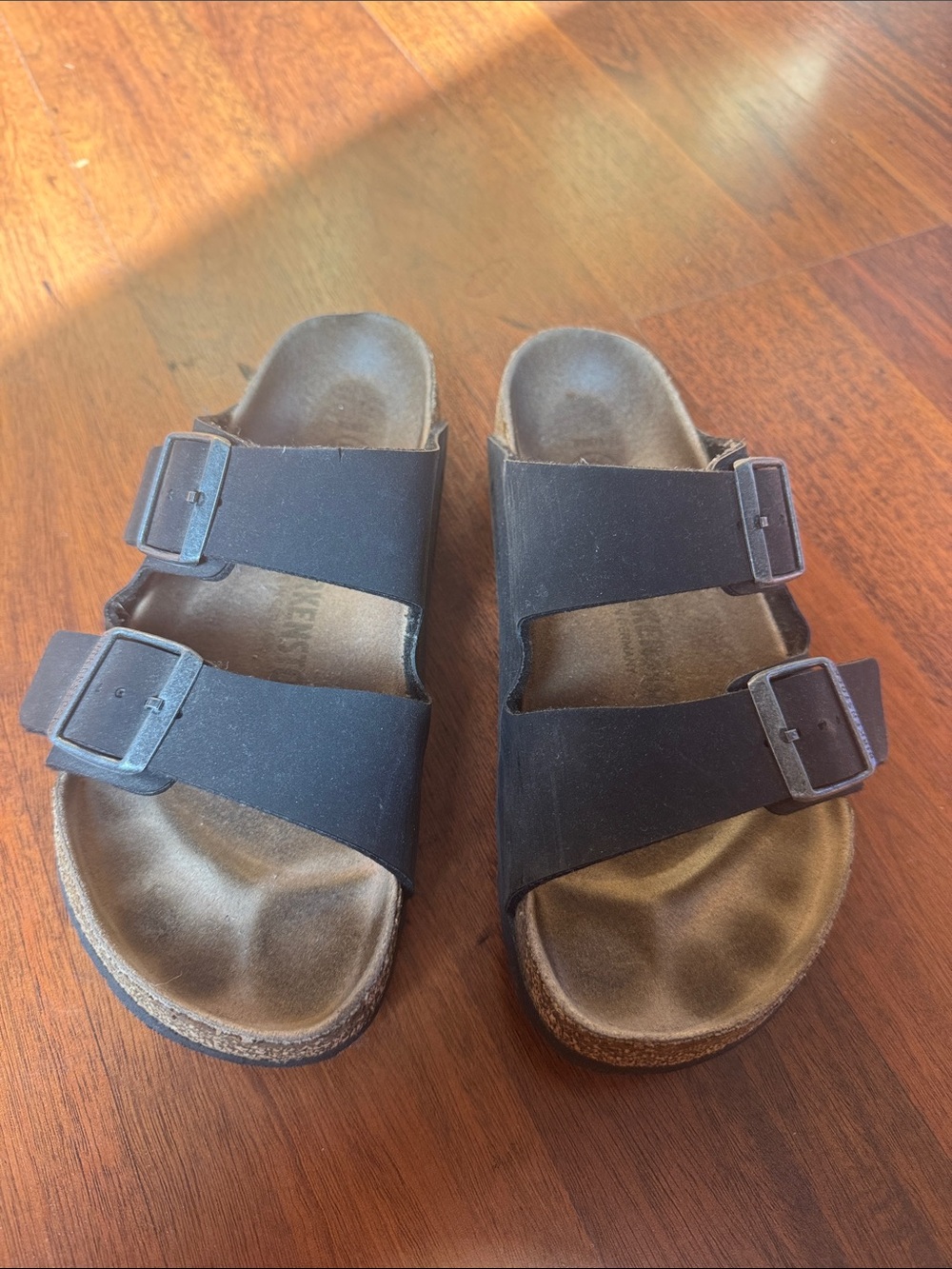 Birkenstock Arizona Double Strap Sandals in Black